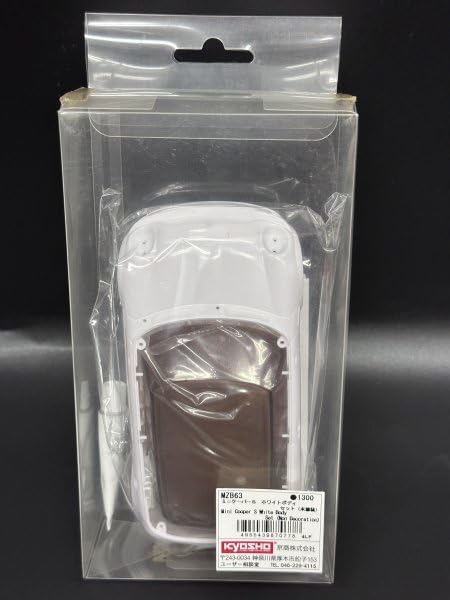 京商 ミニッツ ミニクーパーS ホワイトボディセット ミニクーパー S ホワイトボディセット | HLJ.co.jp