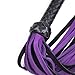 Premium Purple Leather Flogger for Couples – Deluxe BDSM Whip for Sensual Play, Erotic Exploration & Fetish Adventures – Adjustable Sensation Control Accessory
