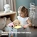 Navaris Kids Storage Cubes Set of 3 - Kids Cube Fabric Organizer Storage Bins - Foldable Cloth Cube for Childrens Bedroom Baby Nursery - Book Toy Bin Cubby Storage - Mint Green