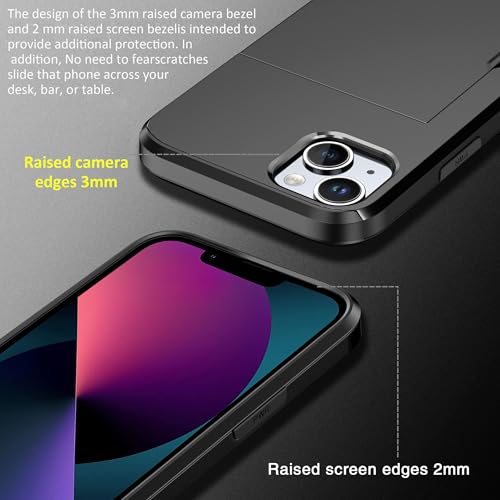 Coque iPhone 13 antichoc double couche pour éviter les bris d'écran