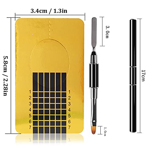 TouGod 200 Pezzi Rotolo Cartine Oro Extension e