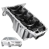 Engine Oil Pan Sump w/Drain Plug FIT Chevrolet Cruze 2010–2016, Cruze Limited 2016, Sonic 2012–2018, Trax 2017–2018 • 1.8 L (No Oil Level Sensor) – Replaces 55581970
