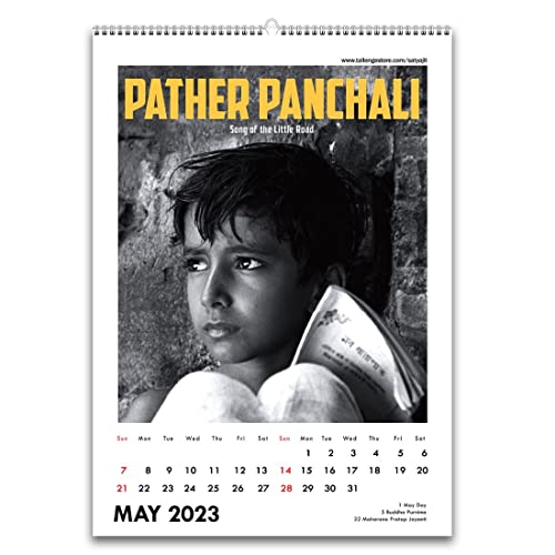 Image of Tallenge - Satyajit Ray - 2026 Desk Calendar - 6 x 9 Inches for Home & Office (Paper, Desk Calendar)
