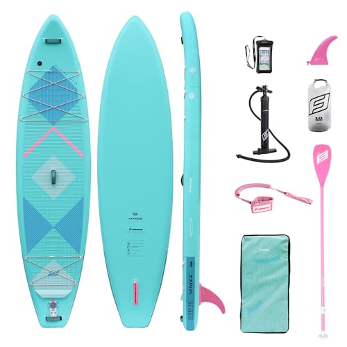 FREESUN Inflatable Paddle Board Voyage Explosion-Proof SUP for Rivers, Lakes,Ocean