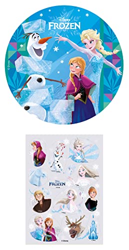 Dekozauber24 2er Set Frozen Essbarer...