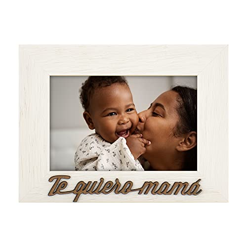 Demark Marco Madera Mamá | Marco Horizontal con Texto Te Quiero Mamá