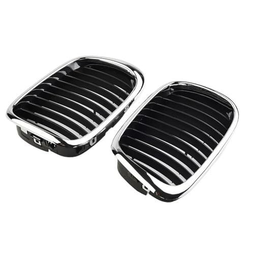 Rejillas de radiador para coche Serie 5 E39 M5 repuesto de parachoques delantero negro