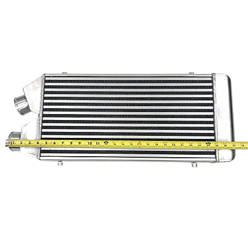 2.5" I/O Same Side Universal Intercooler 27"X12.5"X3" Tube & Fin - Image 4