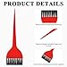 Ymapinc 6Pcs Hair Color Dye Brush - Hair Color Applicator Brushes for Stylist Salon Supplies Beauty Parlors Shampoo Oils Comb Dying Tools Accessories with 6 Colors