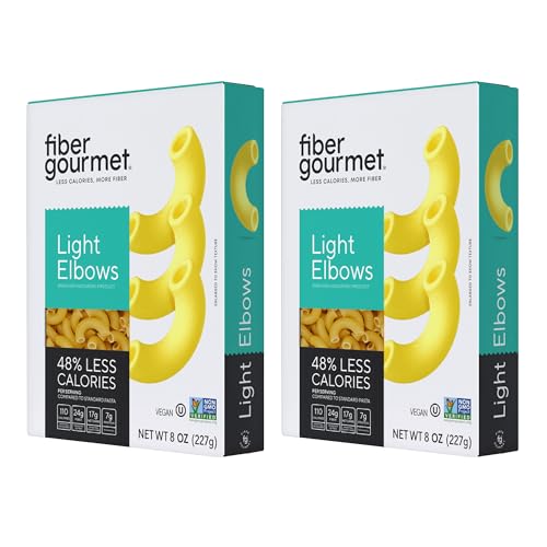 Fiber Gourmet Low Net Carb Pasta Elbow Macaroni - Keto