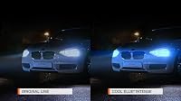 Osram COOL BLUE® INTENSE H4, +100% more brightness, up to 5,000K, halogen headlight lamp, LED look, Hanging folding box (2 lamps) – Ansicht 6