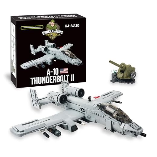 A-10 Warthog Fighter Jet Building Set