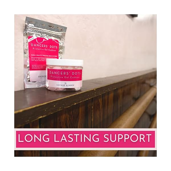 Gaynor-Minden-Dancers-Dots-Gel-Blister-Pads-Hydrogel-Patches-for-Prevention-of-Blisters-Instant-Cooling-and-Soothing-Relief Gaynor Minden Dancers Dots | Gel Blister Pads | Hydrogel Patches for Prevention of Blisters | Instant Cooling and Soothing Relief | 90-Count (2 Sizes)