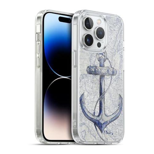Funda iPhone 14 Pro de gel Paul Brent ancla náutica carcasa flexible suave
