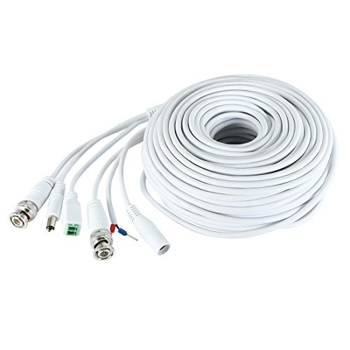 DbuyChX BNC DC RS485 3 in 1 Video Power Cable 30m 98.4ft Control Wire