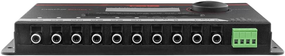 DS18 DSP2.6DBT 2-Channel in and 6-Channel Out Digital Sound Processor with Bluetooth and LCD Screen - Didactic and Intuitive Interface Through The App.
