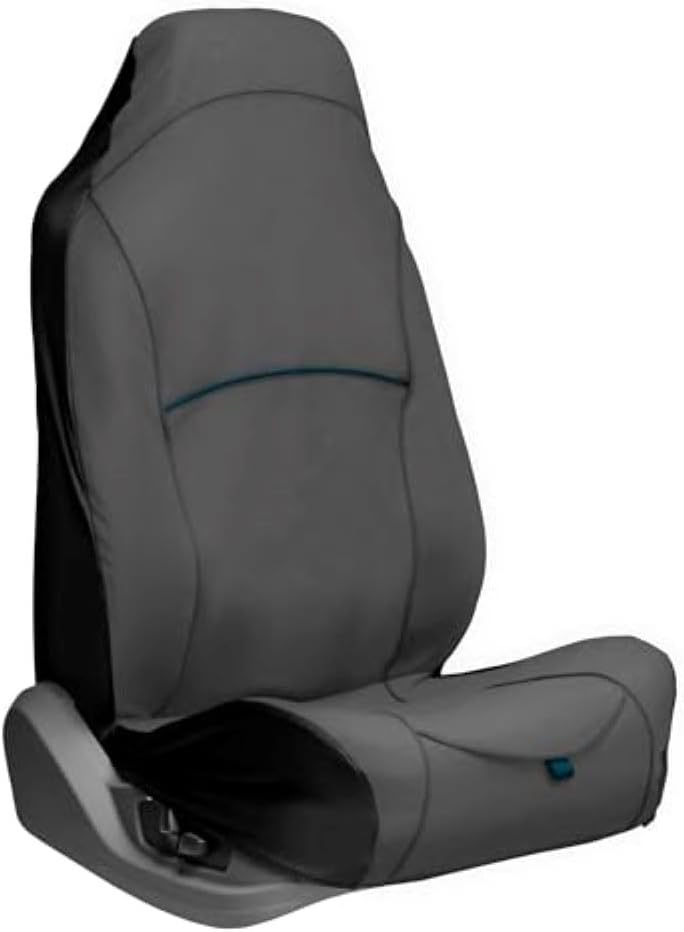 Kurgo Rover Bucket Seat Cover - Waterproof Seat Protector - Scratch Resistant Seat Guard - Dirt Resistant Fabric - Snug Fit Protector - Vehicle Seat Accessory