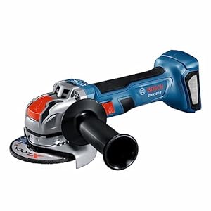 BOSCH GWX18V-8N 18V X-LOCK Brushless 4-1/2 In. Angle Grinder with Slide Switch (Bare Tool),Blue
