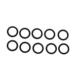 10 Unids de Arandela de Eje Suministros de Deportes Accesorio Reemplazable Longboard Anillo Color Negro