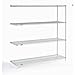 Chrome Wire Shelving Add-On, 60"W X 30"D x 54"H