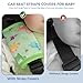 COOLBEBE Car Seat Straps Shoulder Pads for Baby Kids, Super Soft Seat Belt Covers for All Car Seats/Pushchair/Stroller/High Chair