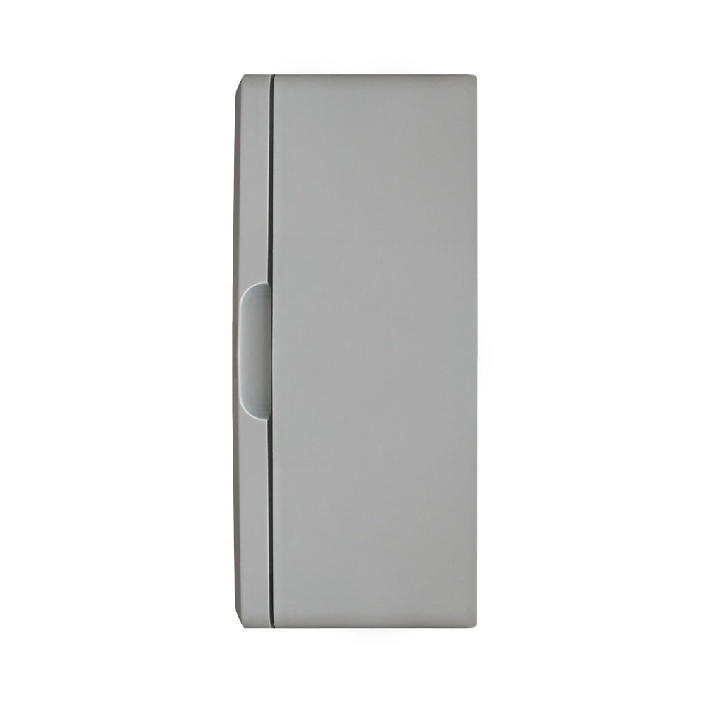 ARLI Schaltschrank IP65 300 x 400 x 165 mm mit verzinkter Montageplatte und Verriegelung Industriegehäuse Tür mit umlaufender Dichtung Leergehäuse ABS Kunststoff leer Schrank 30x40x16,5 cm