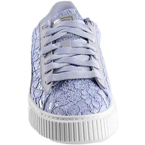 PUMA Puma Women's Basket Platform FO Wn, Icelandic Blue-Icelandic Blue, 9 M US