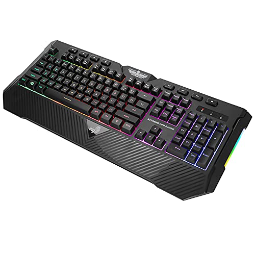 Teclado Gamer Desert Eagle com Tecnologia de Membrana Tripla - TGDE ELG