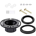 altivox RV Toilet Flange Seal Kit for Thetford, RV Toilet Flange Socketed 385345892 and RV Toilet Seal Kit Compatible with Thetford Aqua Magic Style Plus, Style II and Residence RV Toilet