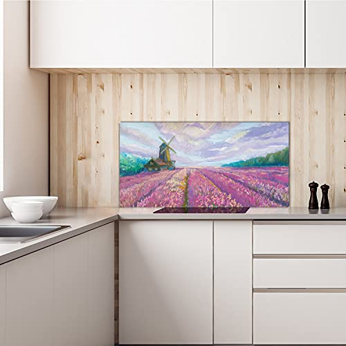 Crédence de cuisine adhésive 140x70cm protection fiable