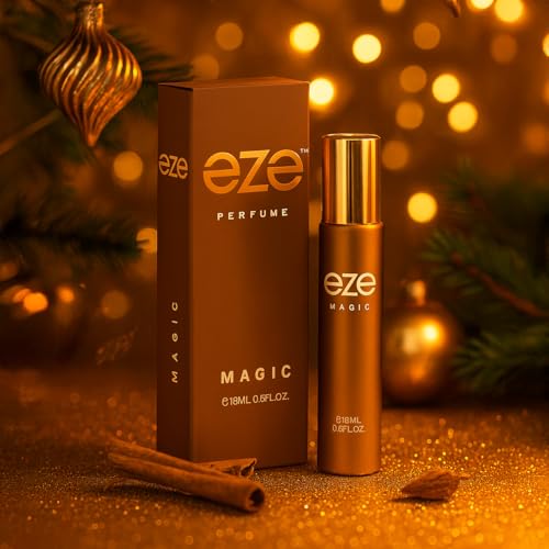 Image of Eze Perfume Elevate Range Magic Perfume For Men - 18ml | Luxury Perfume with Long Lasting Fragrance | Perfect for Work, Events & Special Occasions | Gift for Him | Captivating Scent | EDP