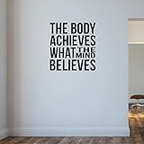 ideas decorar gimnasio en casa Acabado profesional pintado a mano