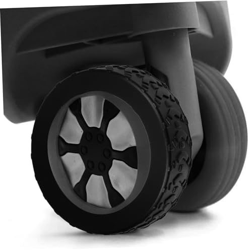 ARTIBETTER 8pcs Silicone Luggage Wheel Covers Noise Reduction Wheel Sleeves for Suitcase Luggage Feet Protection Easy to Install Fit for Smooth Movement and Extended Lifespan4