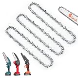 Mini Chiansaw 6 Inch Replacement Chain -Seesii 3 Pack 6 Inch Saw Chains for Cordless Electric Mini C