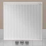 §ＳＵＧＯｉ シャワーカーテン 小窓 浴室窓 間仕切りカーテン 全面防水 防カビ ユニットバス カーテン 遮像 お風呂窓 バスルームカーテン 防寒保温 おしゃれ カフェカーテン 目隠し 形状記憶加工 バス用品 リング付き 取付簡単 洗える (ホワイト 幅100cmｘ丈80cm ）