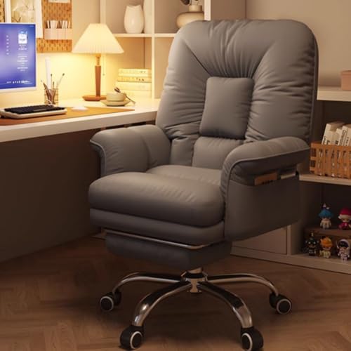 TIMDU リクライニングチェア 1人掛け 360度回転 座面昇降機能 椅子 ソファ 背もたれ 肘付き オットマン付き クライニングソファ リラックスチェア クッション キャスター付き パーソナルチェア オフィスチェア 一人暮らし 仮眠 昼休み (ジェント