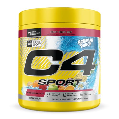 C4 Sport Pre Workout Powder - NSF Certified for...
