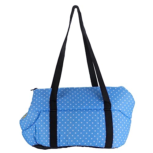 Happyyami Dog Backpack Pet Outdoor Storage Bag Breathable Scratch-Resistant Pet Shoulder Bag for Dog Training Left/Right Shoulder Selection