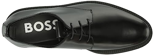 Image of BOSS Men's Larry Brush Off Leather Derby Dress Shoe