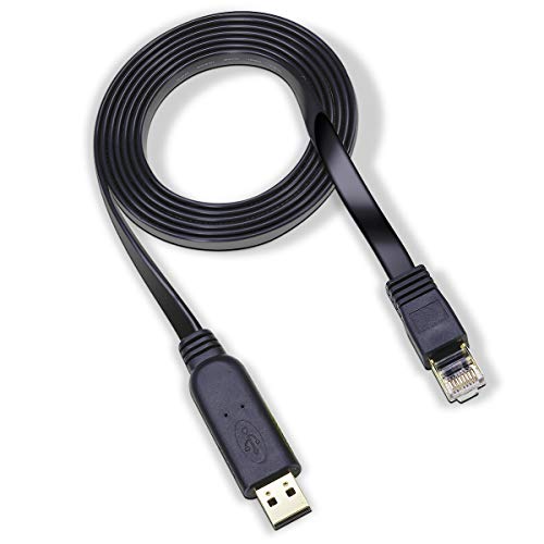 BENFEI-Cable-de-Consola-USB-18m-USB-a-RJ45-Compatible-con-Cisco-Netgear-Ubiquity-LINKSYS-TP-Link-routersconmutadores-para-Ordenadores-portatiles-en-Windows-Mac-Linux-Chip-FTDI