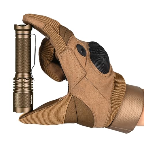 ACEBEAM TAC AA EDC Tactical Torch, 750 Lumens Rechargeable Long Range 200m LED Torch, High CRI 90+