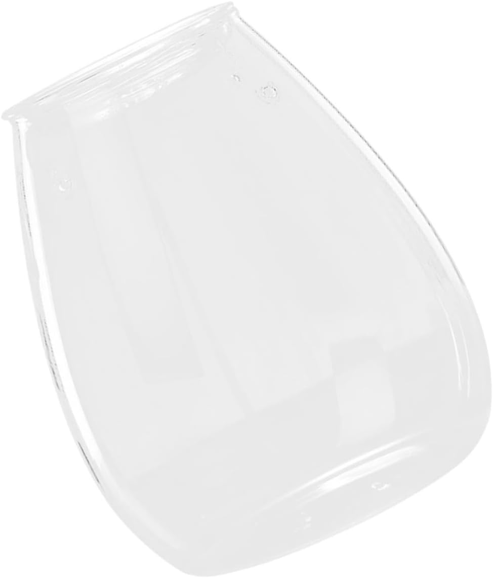 Terrarium Glass Container for Landscape Plants Stylish Glass Bottle for Home Decor for Moss Stones and Floral Arrangements