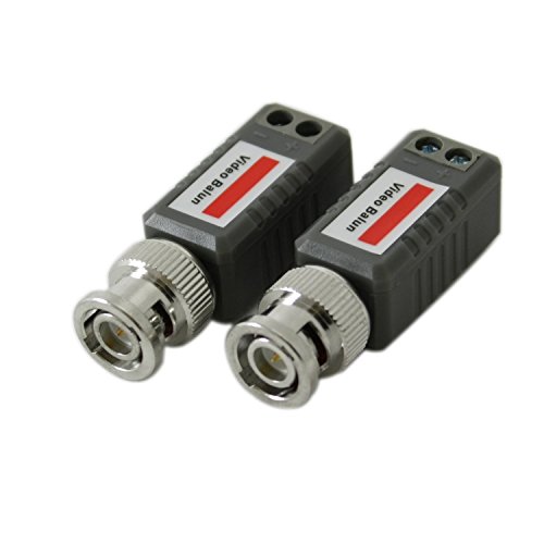Armorview 6 Pairs (12 Pcs) Mini CCTV BNC Video Balun