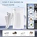 Shoe Washing Machine Bag w/Shoe Trees to Prevent Deformation - Sneaker Cleaner Bag Reusable Lint-free Large Laundry Shoe Bag, Tennis Shoes Wash Kit Home Travel Essentials, White 2pcs