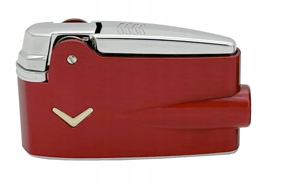 Encendedor Ronson Premier Varaflame rojo moderno miniatura 1