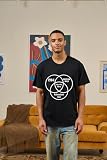 Geek Dystopia Shirt - You are Here 1984 George Orwell Cotton Tee Funny Shirts for Men Black