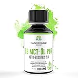 🍀 BESSER ALS DER REST: Das MCT C8 Öl von NATURFREUND hat einen reinen Caprylsäure C8 Anteil von maximal 100%, das nur sehr schwer zu erreichen ist. Caprylsäure C8 ist die hochwertigste Form an Fettsäuren, da sie die meisten Ketone bildet und am schnellsten im Körper verstoffwechselt wird. Gönn dir den maximalen Keto-Boost!