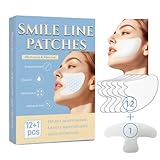 Comblessky Smile Line Collagen Patch 12+1pcs Hydrating Mask Anti-Wrinkle Smoothing Line Cheek Patch
