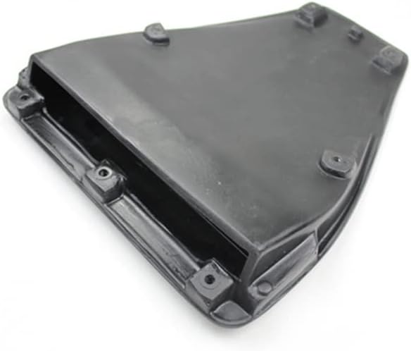 New Carbon Fiber Center Hood Scoop Compatible with Mitsubishi Lancer EVO10 EVO 10 2008-2014 (Black)