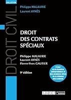 DROIT DES CONTRATS SPECIAUX 9EME EDITION 2275054979 Book Cover